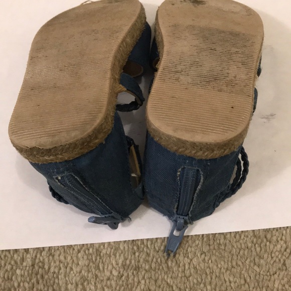 2/$13 Blue sandals - Picture 3 of 6